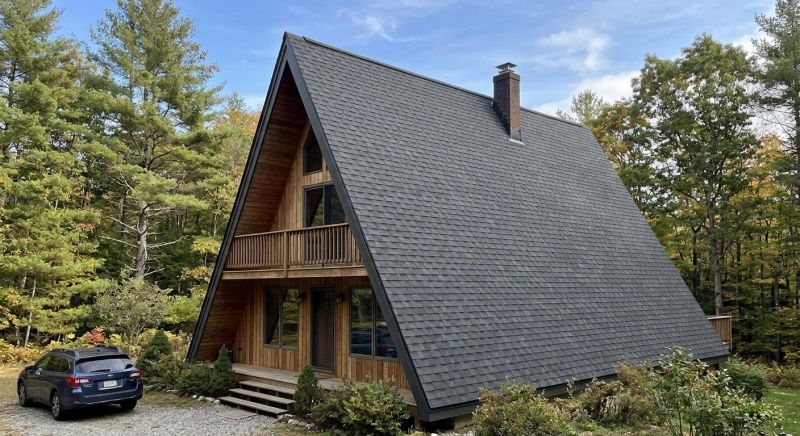 A Frame Roof Installation in Prince George County, VA