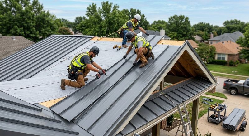 Aluminum Roof Installation in Prince George County, VA