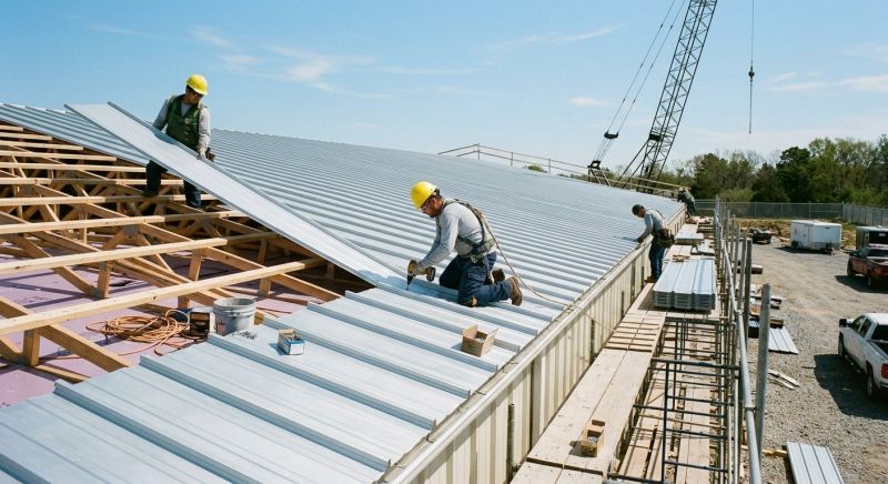 Aluminum Roof Installation in Surry County, VA