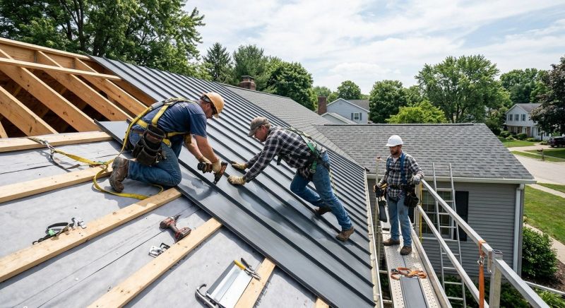 Aluminum Roof Installation in Wakefield, VA
