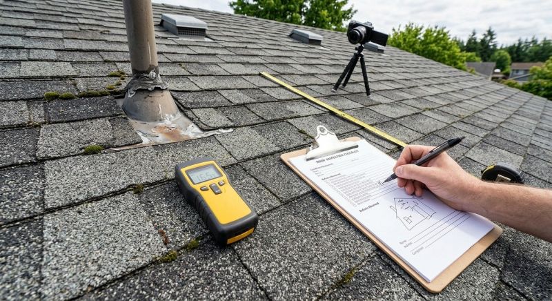 Asphalt Roof Inspection in Disputanta, VA