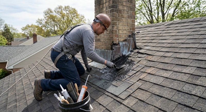 Asphalt Roof Leak Repair in New Kent County, VA