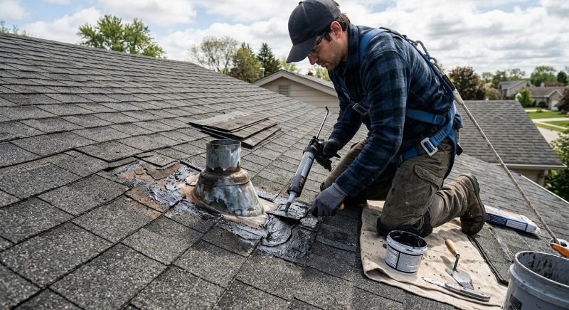 Asphalt Roof Leak Repair in New Kent County, VA
