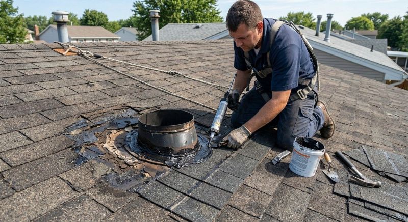 Asphalt Roof Leak Repair in Petersburg, VA
