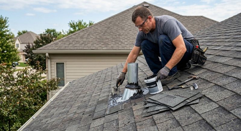 Asphalt Roof Leak Repair in Prince George, VA