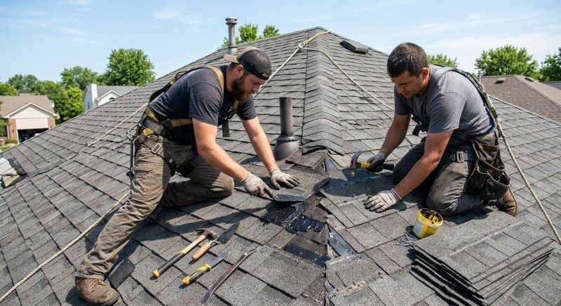 Asphalt Roof Repair in New Kent County, VA