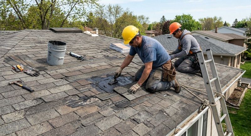 Asphalt Roof Repair in Quinton, VA