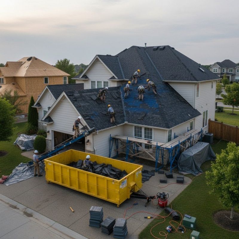 Asphalt Roof Replacement in Prince George County, VA
