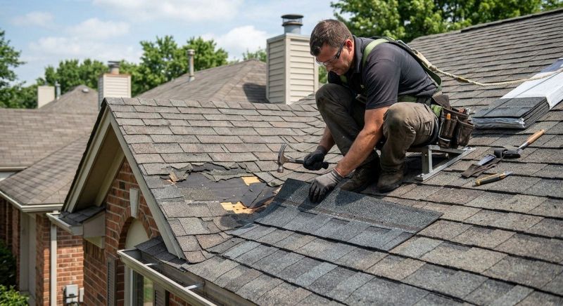 Asphalt Shingles Repair in Dinwiddie, VA