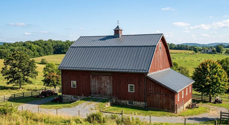 Barn Roof Replacement in Charles City County, VA