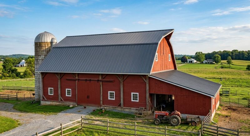 Barn Roof Replacement in Disputanta, VA