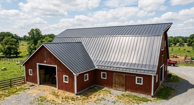 Barn Roof Replacement in Prince George, VA