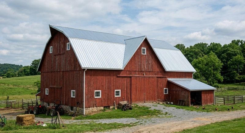 Barn Roof Replacement in Stony Creek, VA