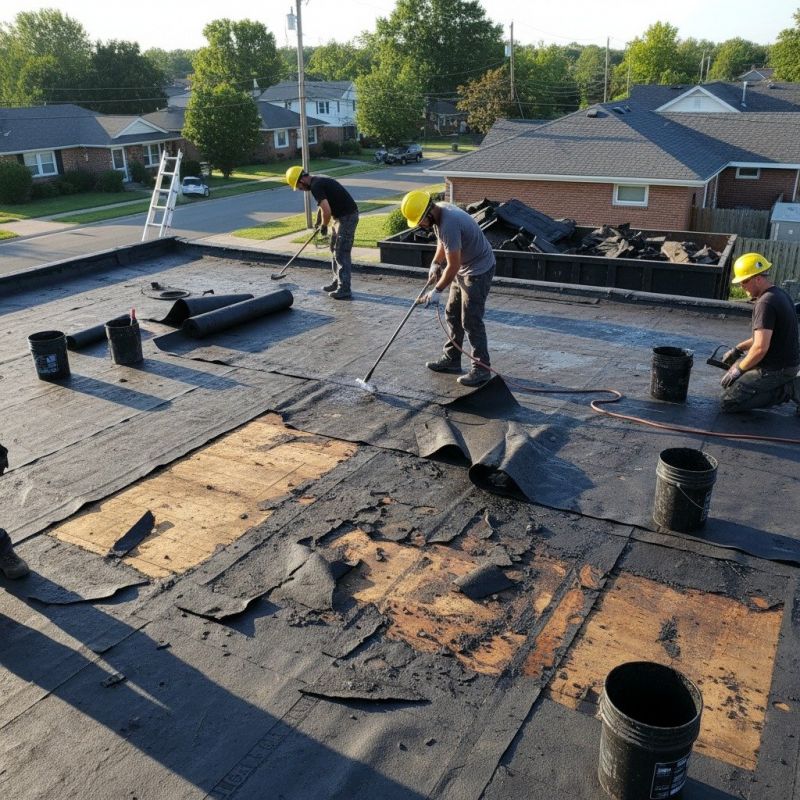 Bitumen Roof Repair in Prince George County, VA