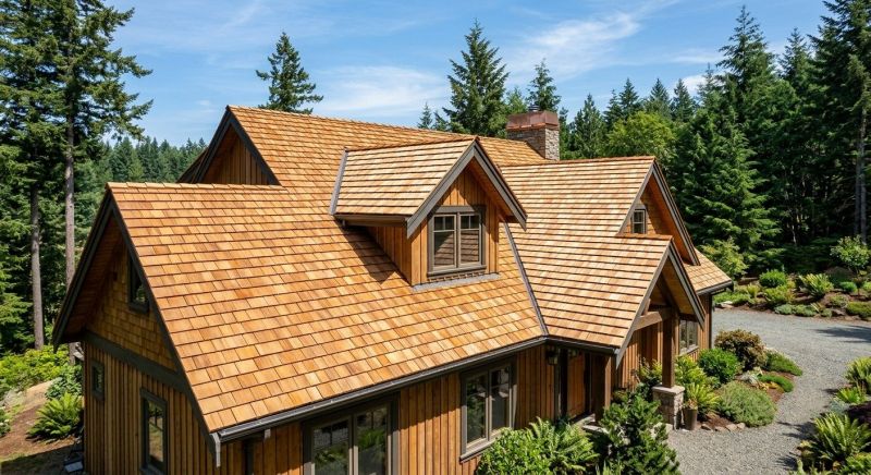 Cedar Roof Installation in Chester, VA