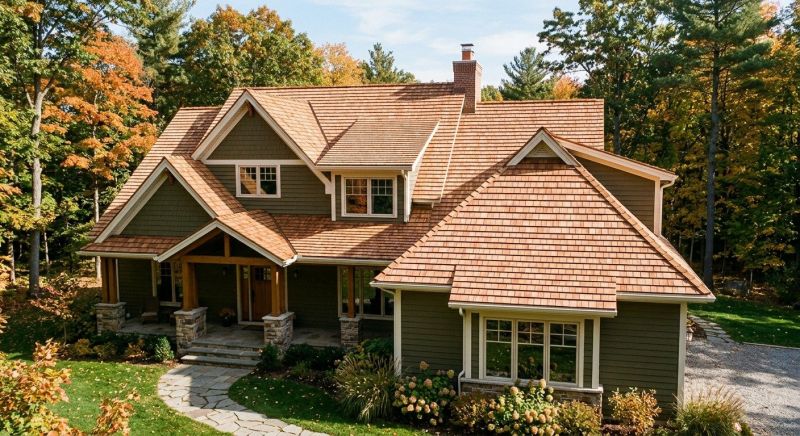 Cedar Roof Installation in Disputanta, VA