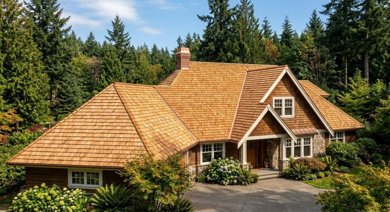 Cedar Roof Installation in Stony Creek, VA