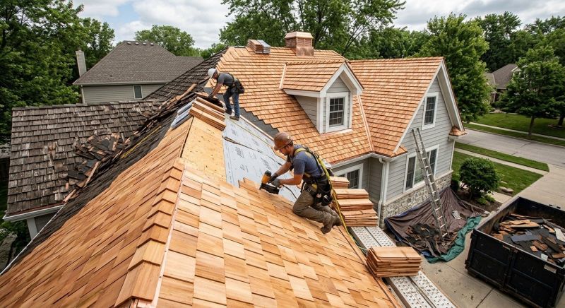 Cedar Roof Replacement in Chesterfield, VA
