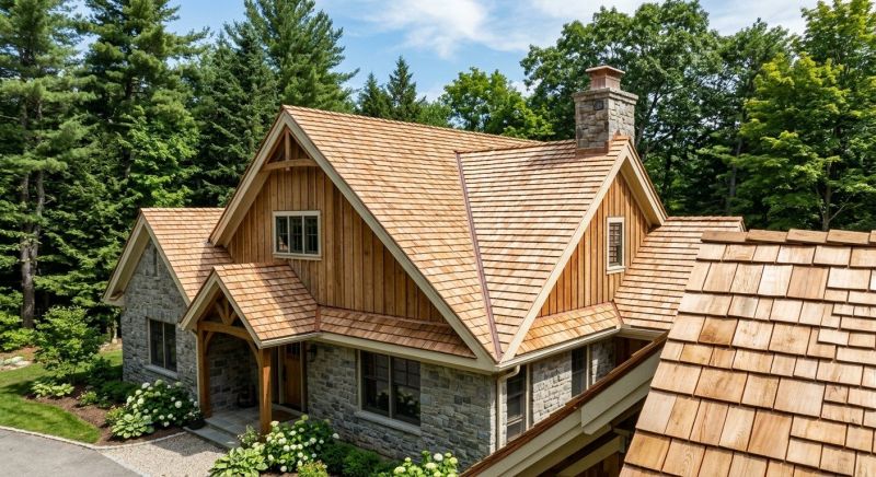 Cedar Shake Roof Construction in Prince George County, VA