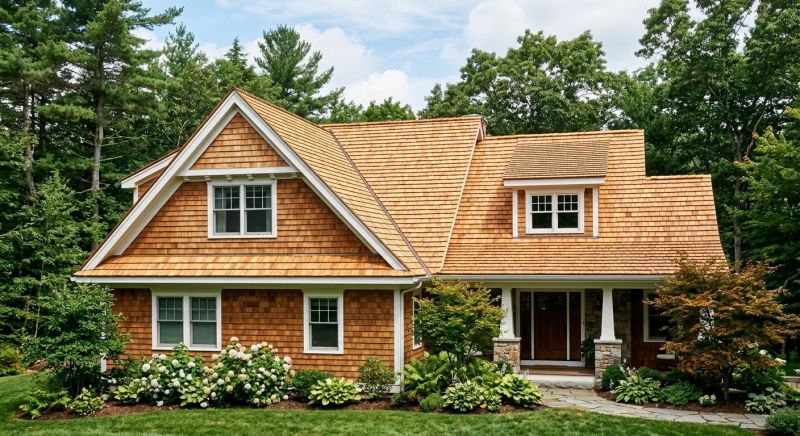 Cedar Shake Roof Construction in Petersburg, VA