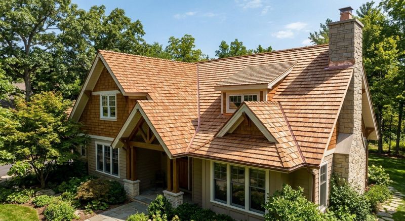 Cedar Shake Roof Construction in Prince George, VA