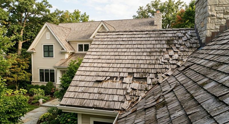 Cedar Shake Roof Repair in New Kent County, VA