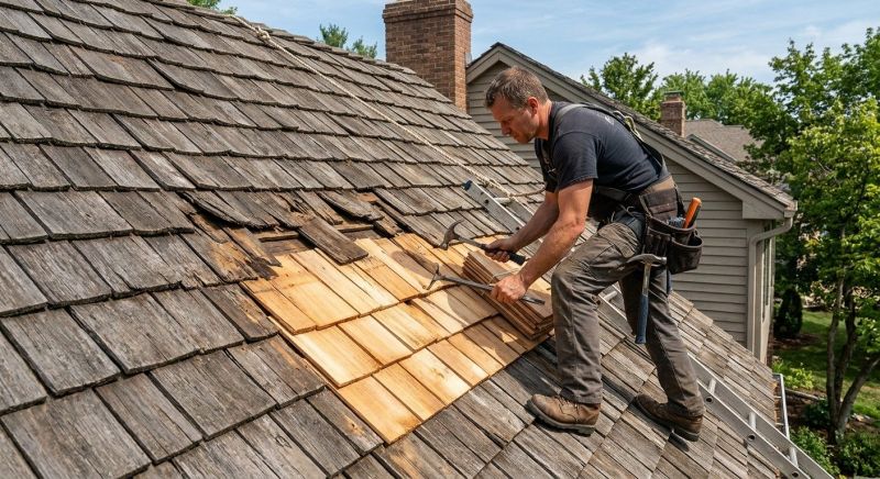 Cedar Shingles Repair in Surry County, VA
