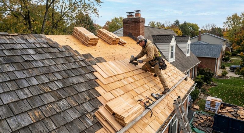 Cedar Shingles Replacement in Dinwiddie, VA