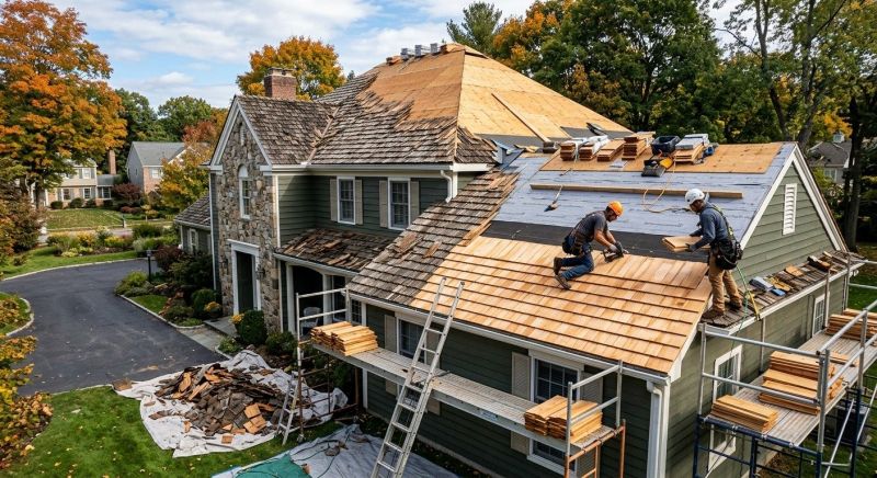 Cedar Shingles Replacement in Surry County, VA