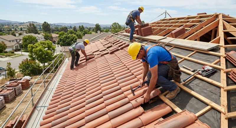 Clay Roof Installation in Chesterfield, VA