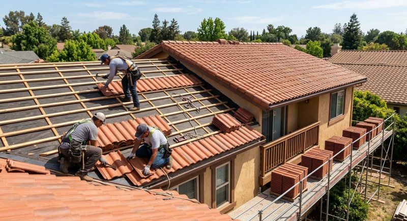 Clay Roof Installation in Dinwiddie County, VA