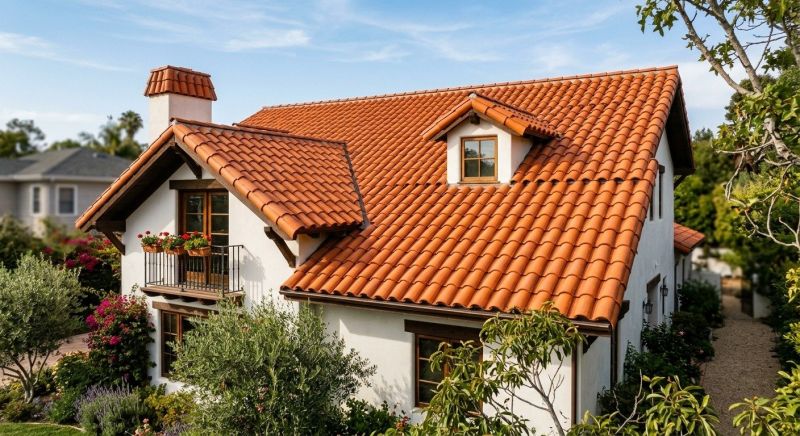 Clay Roof Installation in Dinwiddie, VA