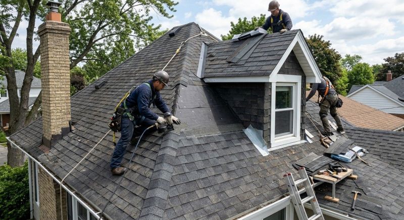 Collapsing Roof Repair in Prince George County, VA