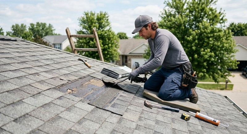 Composite Shingle Repair in Prince George County, VA