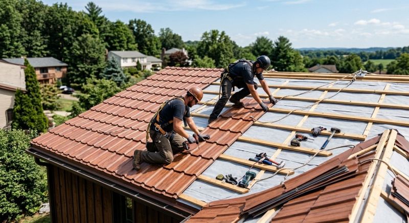 Copper Roof Installation in Prince George County, VA