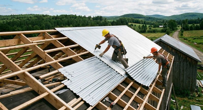 Copper Roof Installation in Prince George County, VA