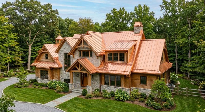 Copper Roof Repair in Prince George County, VA