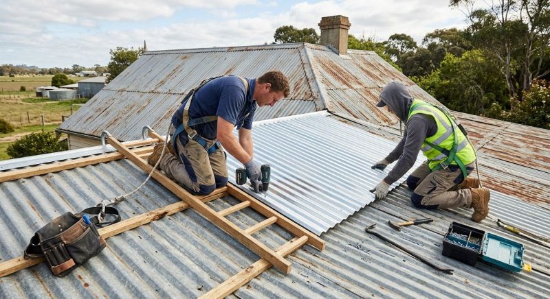 Corrugated Roof Repair in Quinton, VA