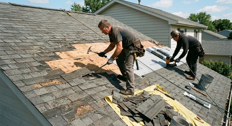 Damaged Roof Repair in Disputanta, VA