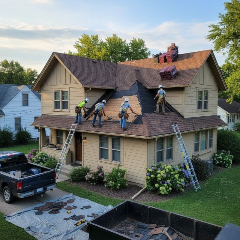 Damaged Roof Replacement in Disputanta, VA