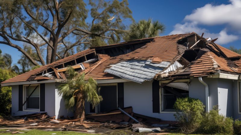 Damaged Roof Replacement in New Kent County, VA
