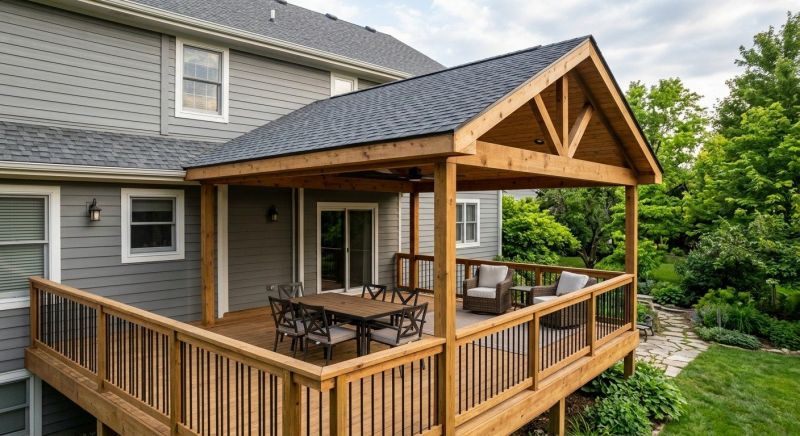 Deck Roof Construction in Prince George County, VA