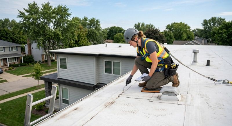 Epdm Roof Inspection in Prince George County, VA