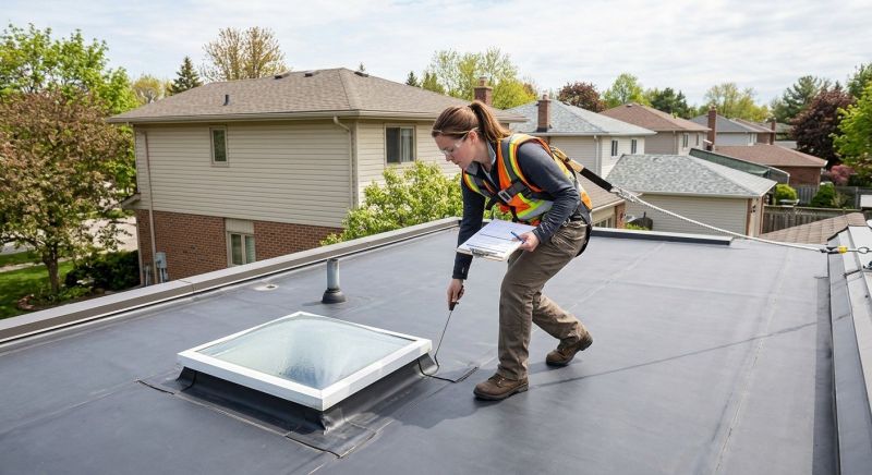 Epdm Roof Inspection in Prince George County, VA