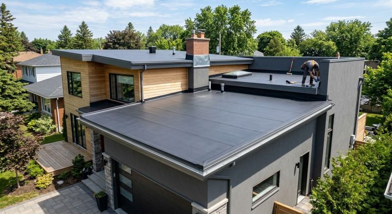 Epdm Roof Installation in Chesterfield, VA