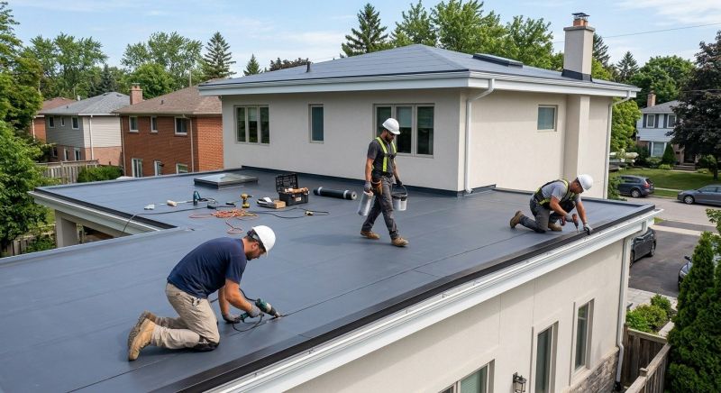 Epdm Roof Installation in Stony Creek, VA