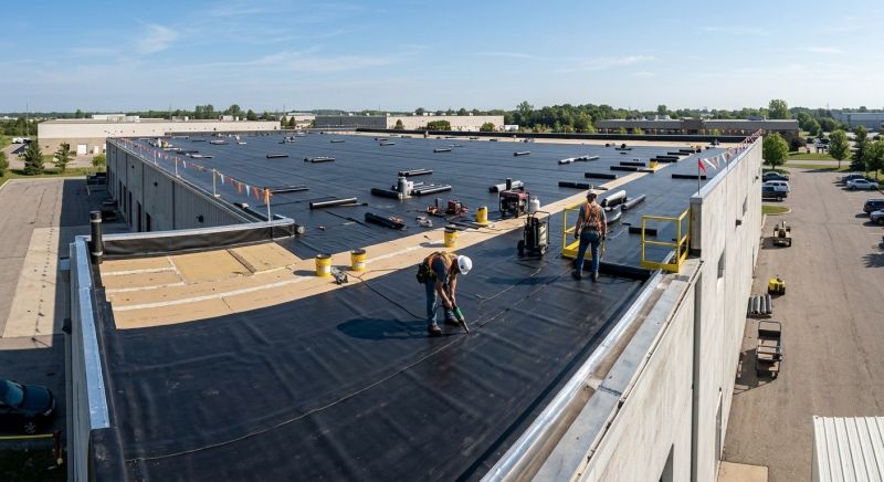 Flat Roof Installation in Dinwiddie, VA