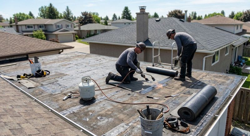 Flat Roof Repair in Chester, VA