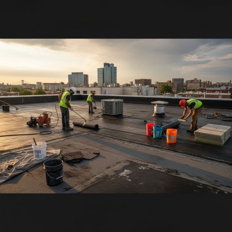 Flat Roof Repair in Chester, VA