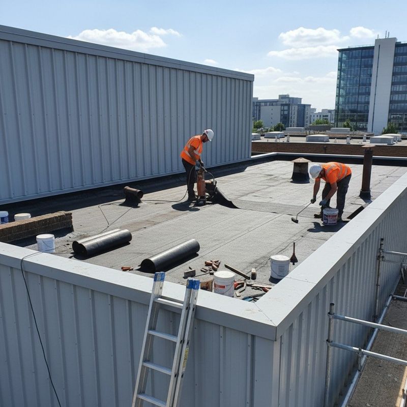 Flat Roof Repair in Stony Creek, VA
